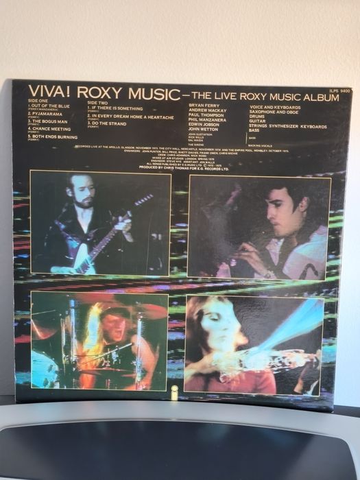 Roxy Music - Viva! Roxy Music (Vinil)