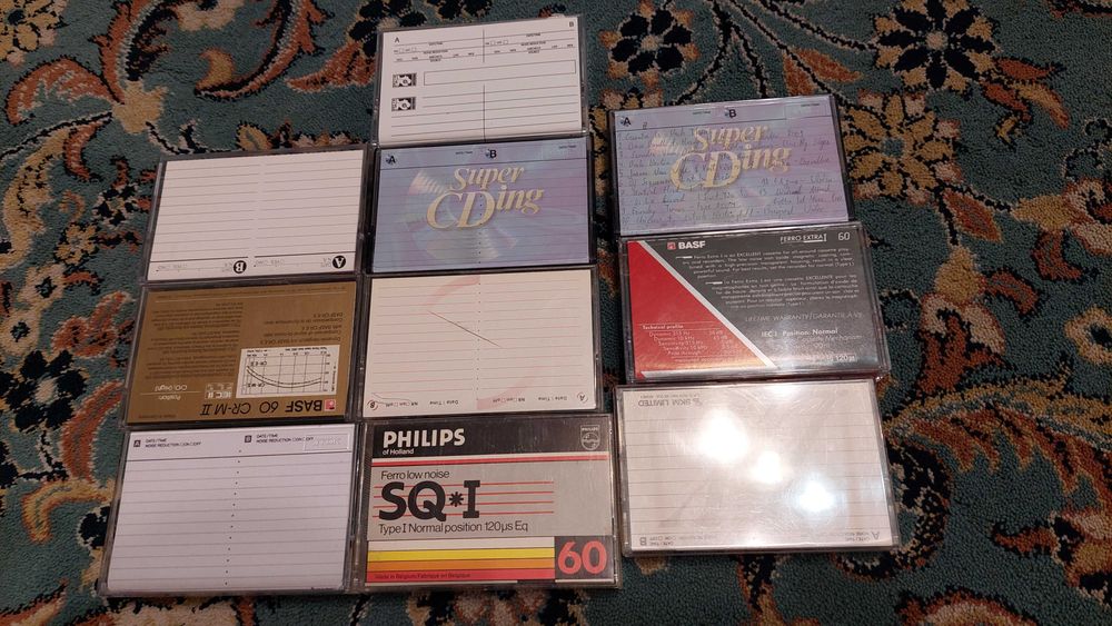 Kasety magnetofonowe 10szt. sony,tdk,maxell,philips,basf - 2