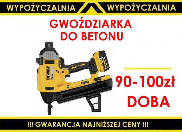TANIO HIT FILMY Osadzak gwoździarka do betonu cegły stali 100zł DOBA
