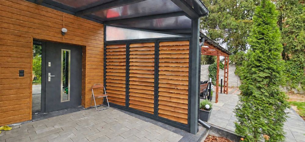 Pergola aluminiowa 4x3 zadaszenie tarasu | Łomianki Dolne