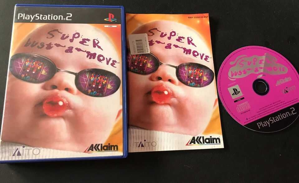 Super Bust-A-Move Bust A Move PlayStation 2 PS2 PAL