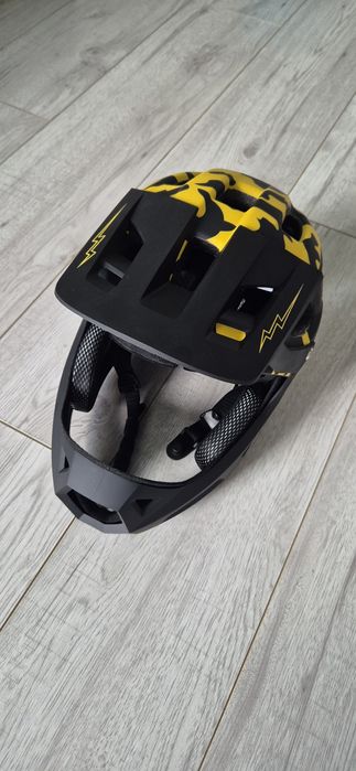 Sprzedam NOWY Kask XRIDER XRFH003L Czarno-żółty Full Face z odpinaną szczęką (rozmiar L)