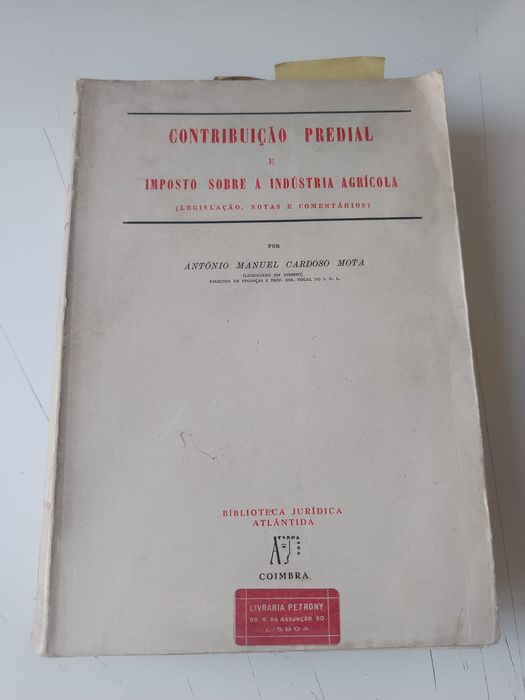 Contribuição predial e imposto sobre a indústria agrícola