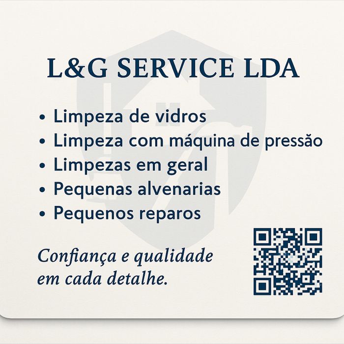 Da construcao a limpeza estamos disponiveis