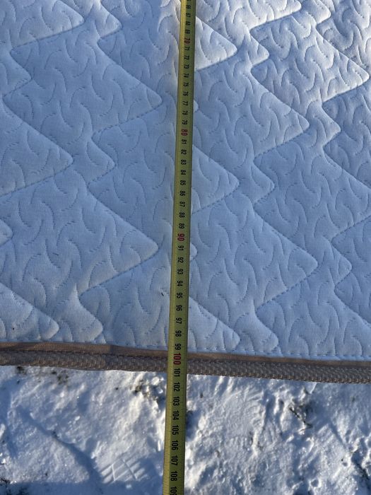 Ліжко металеве з матрасом