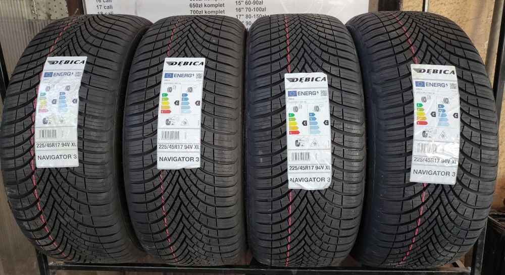 225/45R17 Dębica Navigator 3 cztery nowe opony całoroczne