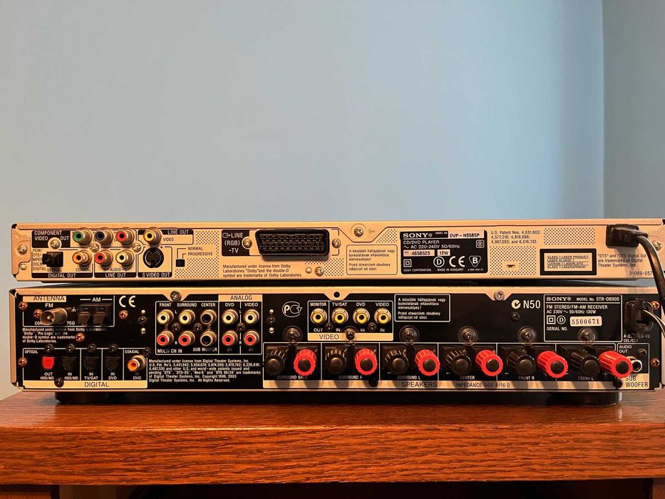 Kino domowe SONY oparte o STR-DB900