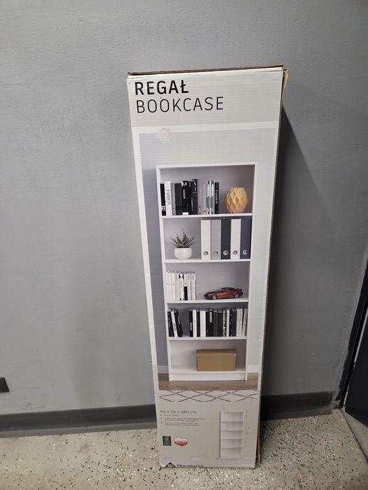 Regal na ksiazki 65x26x180