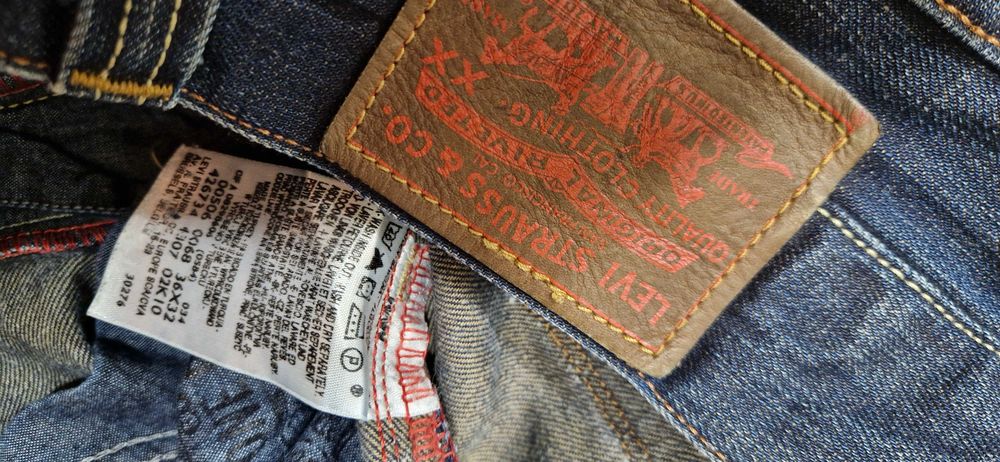 Spodnie męskie Jeans Levis 506 W36L32