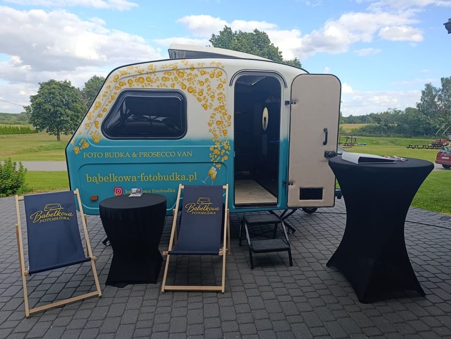 FotoPrzyczepa Niewiadów |  ProseccoVan | Fotobudka | Mobilny Bar |