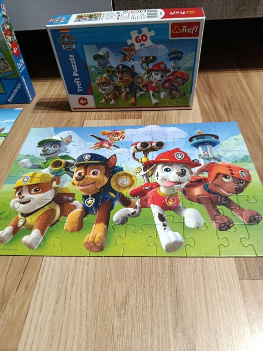 Psi patrol puzzle gra Memo