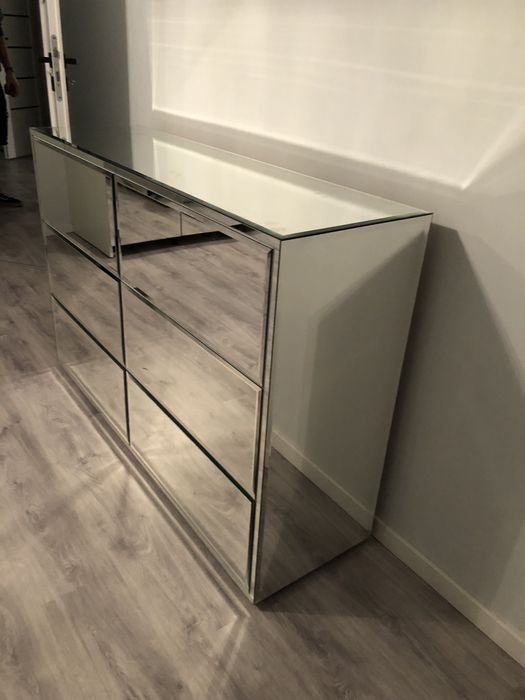 Komoda lustrzana, z lustra, glamour, OKAZJA!!!