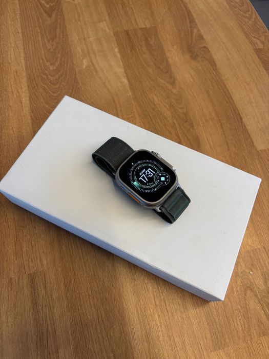 Idealny Apple Watch Ultra 49 mm Titanium CELLULAR GPS PERFEKCYJNY!
