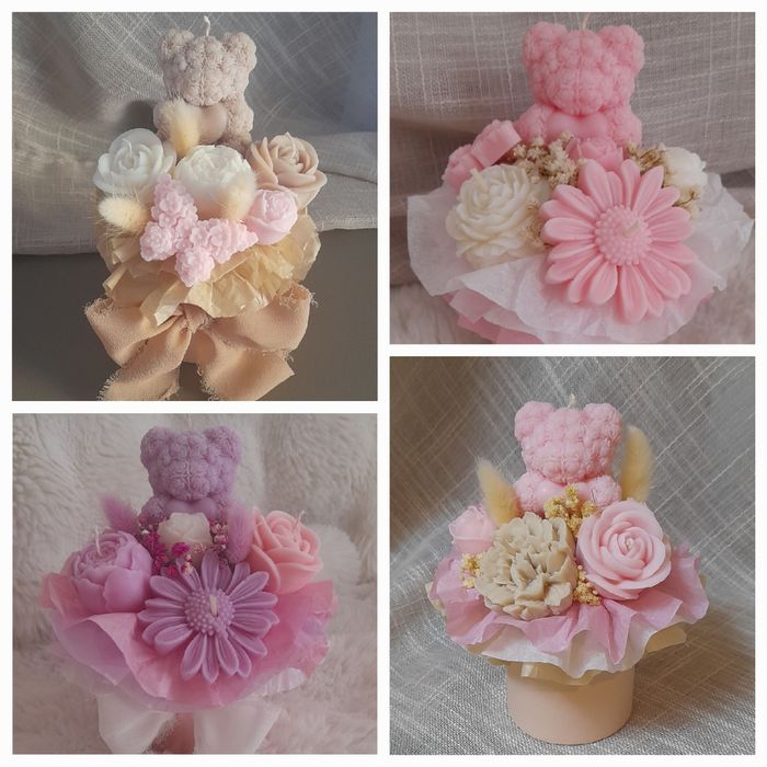 Mini flowerbox ze świec sojowych