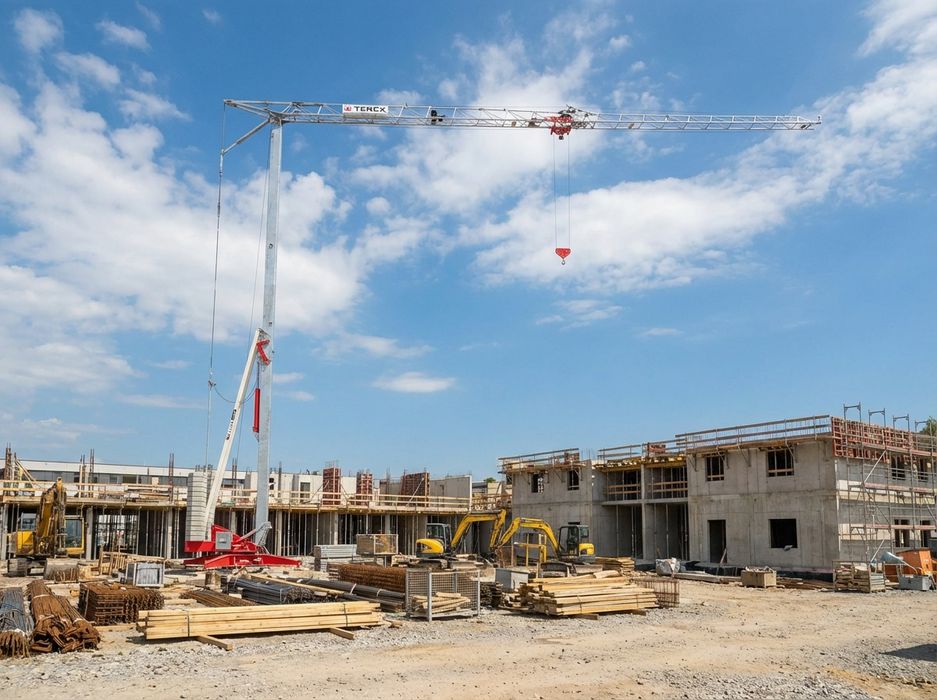 Terex CBR 21H NOWY żuraw budowlany dźwig kompaktowy 21m