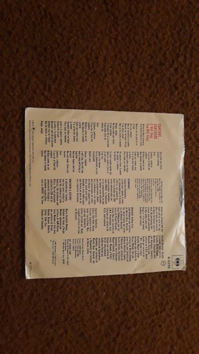 Hermanos - Cantare, cantaras - single vinil - portes incluídos