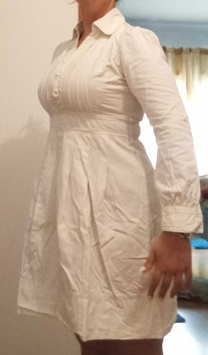 Vestido de manga comprida