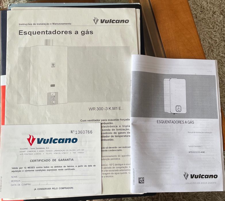 Esquentador VULCANO WTD 11-4 KME 23 (11 L - Ventilado - Gás Natural)