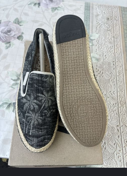 Bugatti мокасини котон 43