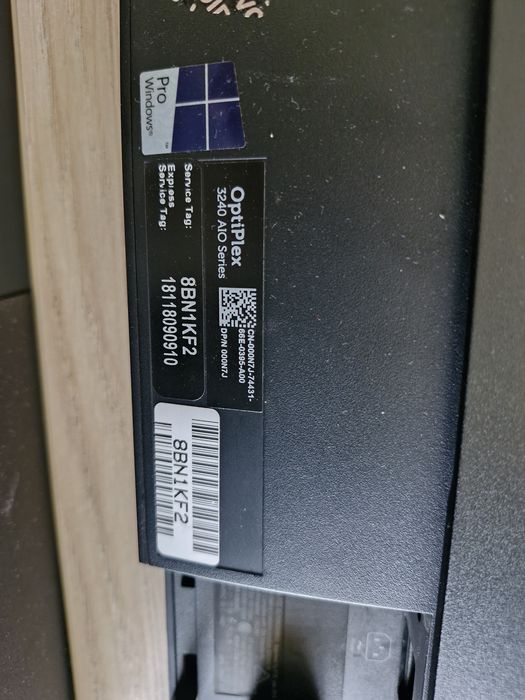 Komputer Dell Optiplex AIO 3240 i6-6100 8GB WiFi/BT