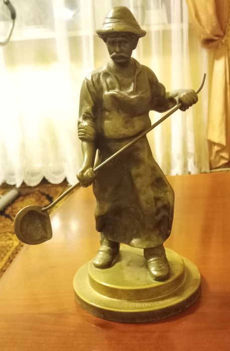 Odlew hutnika z dedykacją