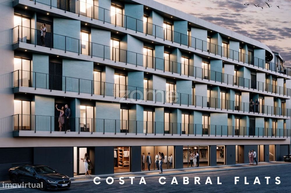 Apartamento T0 CC Costa Cabral Polo Universitário