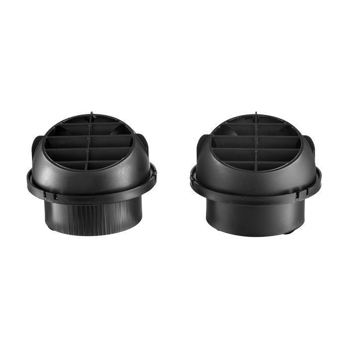 Zestaw wylotu ciepłego powietrza vevor 75mm do nagrzewnicy