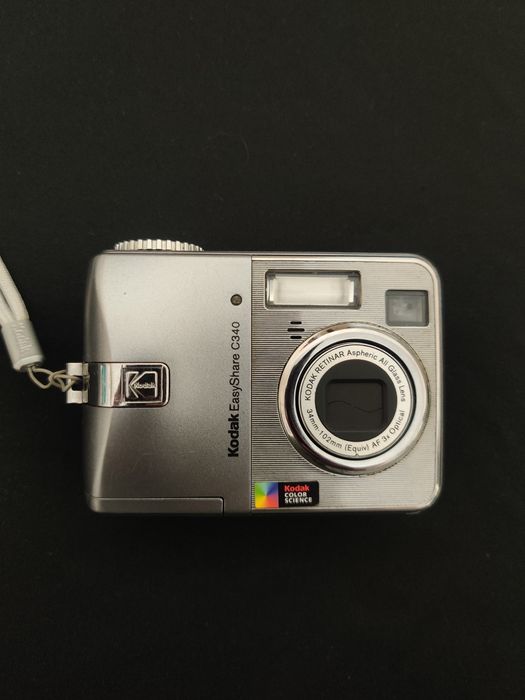 Kodak EasyShare C340 Silver Вінтажна Мильниця фотоапарат фотокамера
