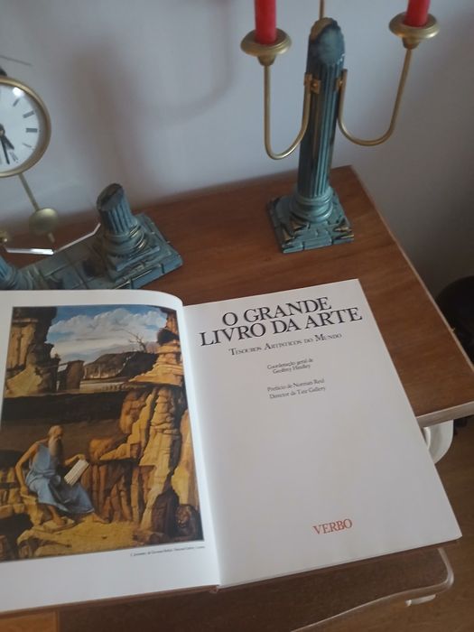 O grande livro da arte - Tesouros artísticos do mundo -