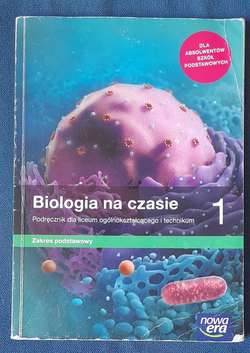 Podręcznik Biologia Biologia na czasie klasa 1 nowa era