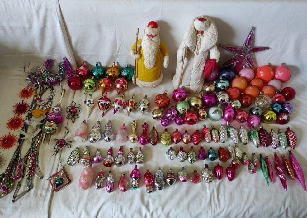 Ёлочные игрушки СССР