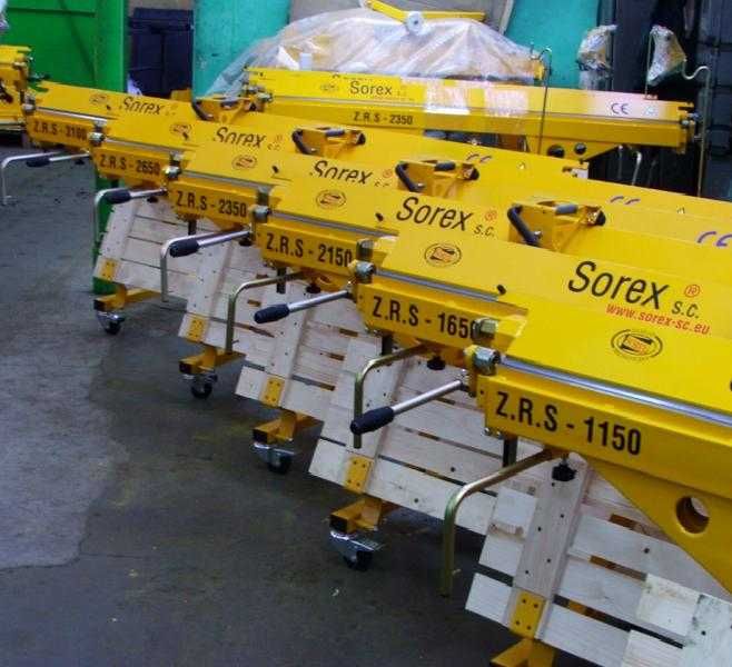 Ręczna Zaginarka Sorex ZRS-2160 z nożem od ręki