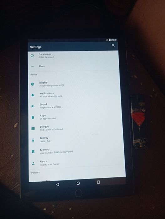 Tablet 1000gb,16gb ram mediateka pg11