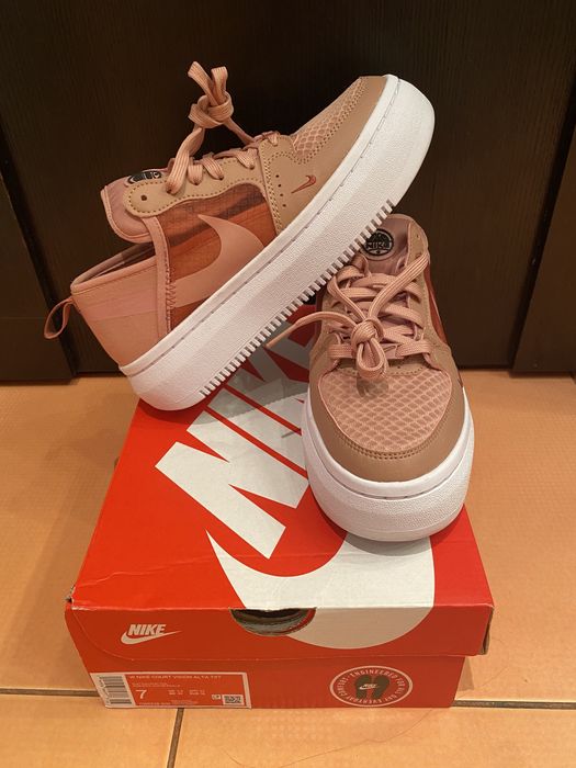 Кросівки NIKE COURT VISION ALTA TXT PINK оригінал 37 розмір