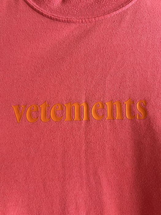 Vetements футболка ветмо