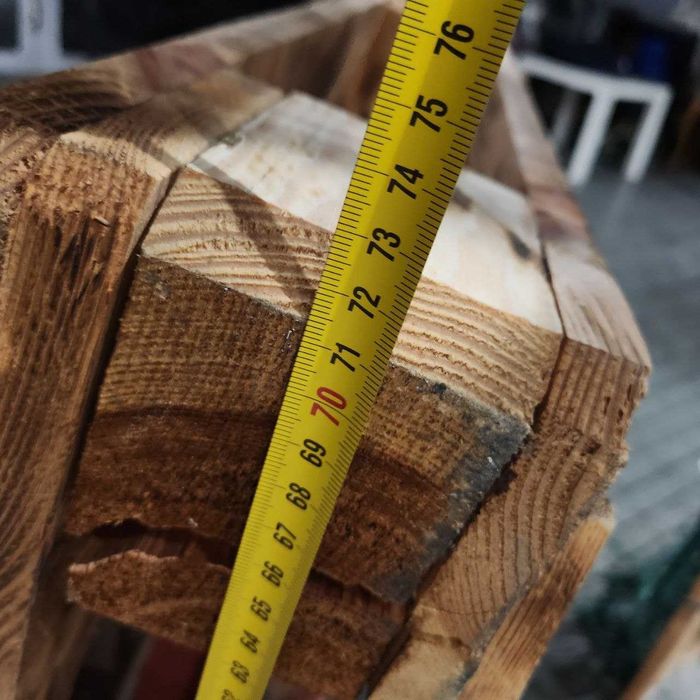 Solidna sofa z europalet, opalana. Idealna na taras/balkon!(8 szt.)