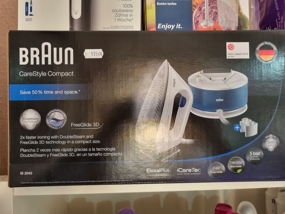 Ferro caldeira Braun