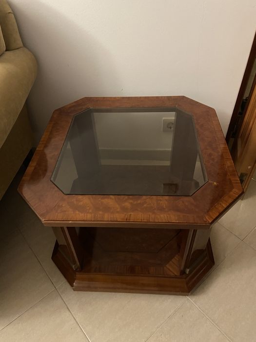 Mesa de apoio sala em cerejeira