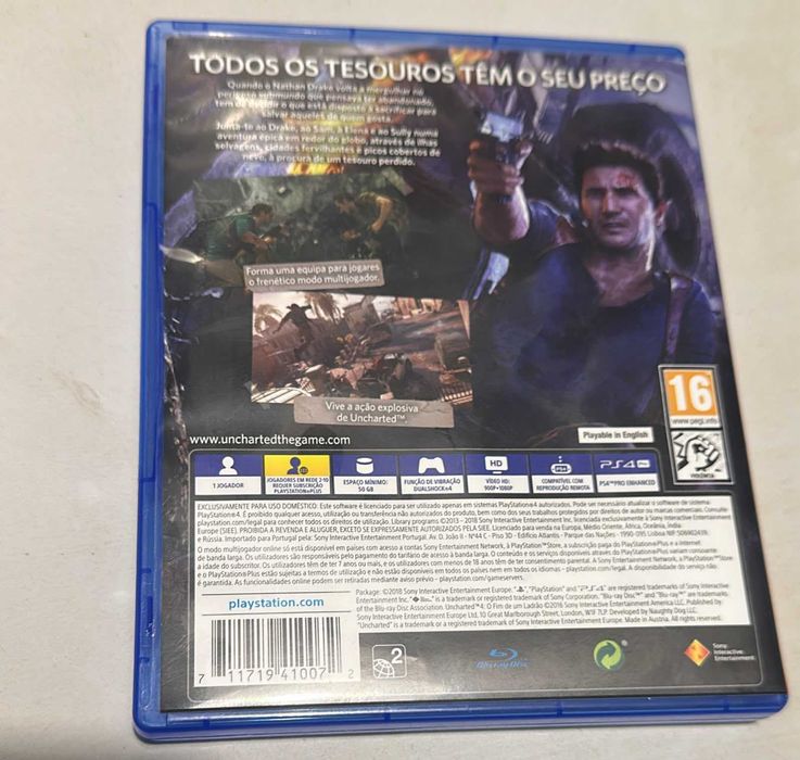 Uncharted 4 - PlayStation 4