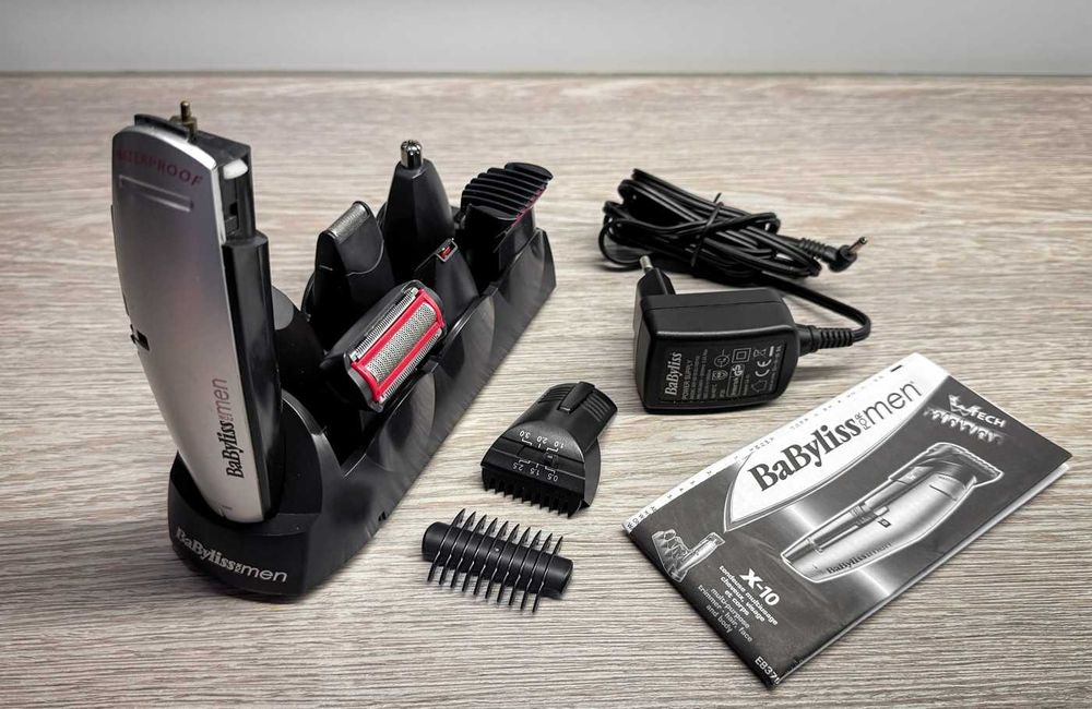 Trymer BABYLISS X-10 E835E + nasadki