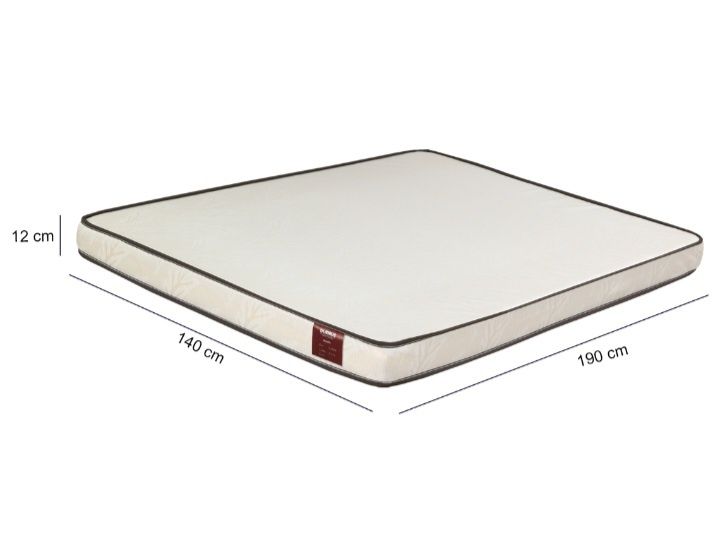 Colchão casal espuma 190x140x12