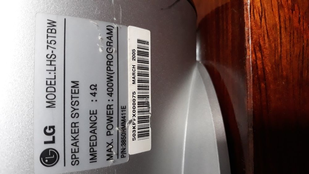 Subwoofer lg  (usado)