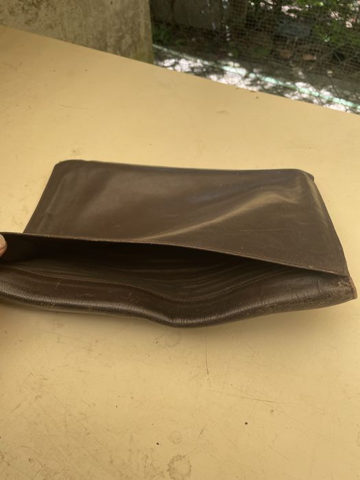 Porta documentos- pasta em pele castanho