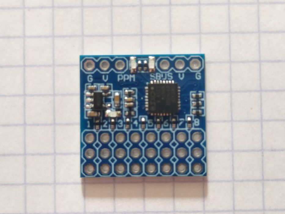 Konwerter PPM-PWM-SBUS