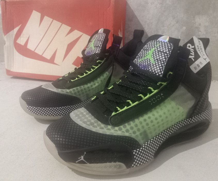 Кросівки, Кроссовки Nike Jordan 34 Low Vapor Зеленый