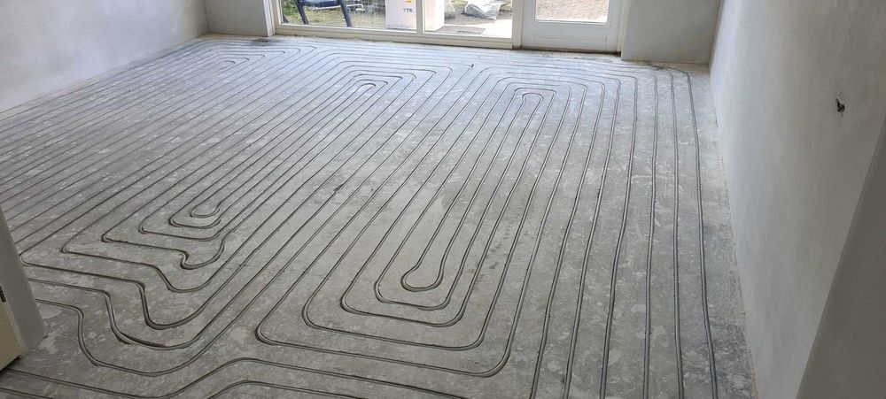 Frezowanie ogrzewanie podłogowe frezowane wycinanie rowków bruzdowanie