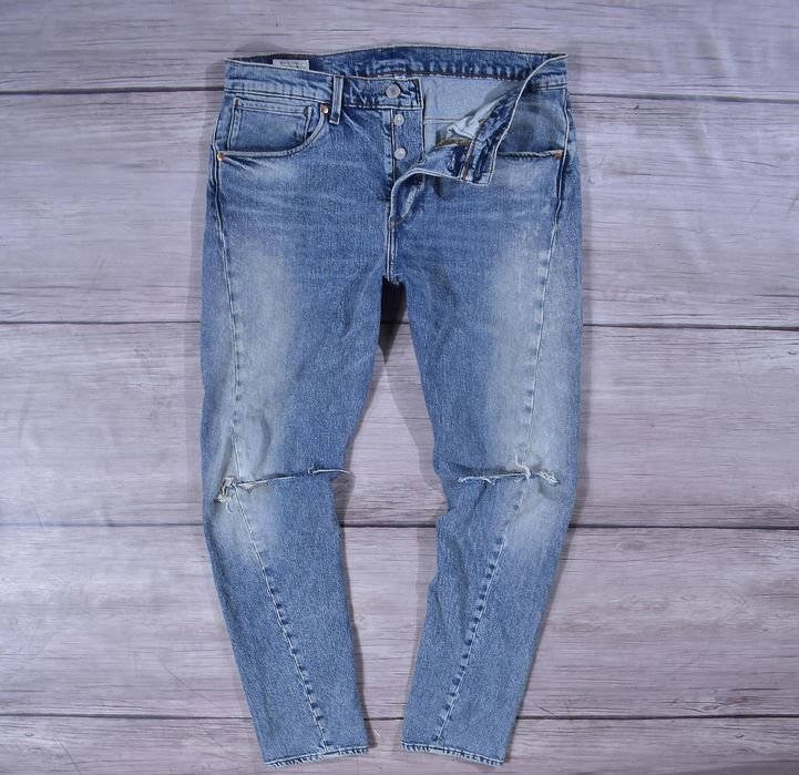 Levis Lej 502 Skręcane Jeansy Męskie W30 L32