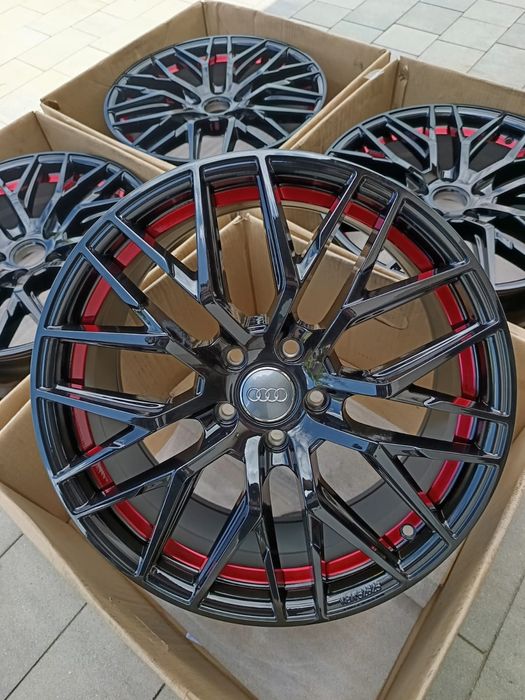 #M6 Alufelgi R18  5x112 BMW Skoda Seat Audi Mercedes Nowe Redline