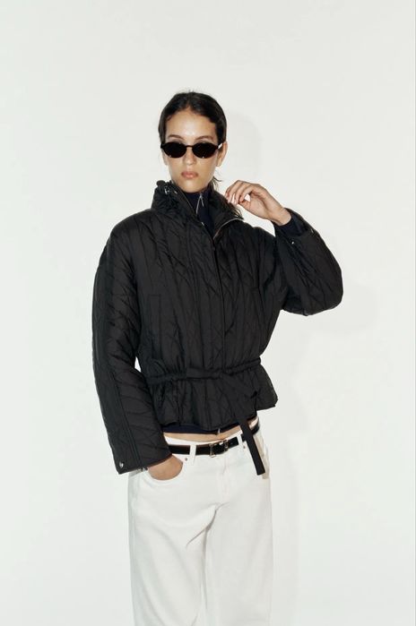 Куртка стьобана Zara, L, XL