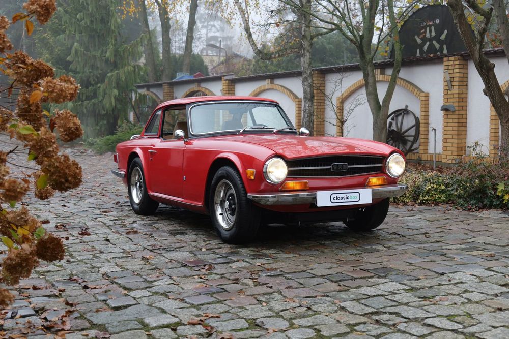Triumph TR6 TR6 w doskonałym stanie, twardy dach, świeżo po serwisie.
